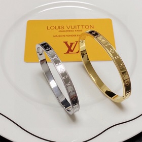 lv路易威登系列雕刻手镯 男女可戴 中性款！頂級工藝 cnc切割 進口雕刻機雕刻