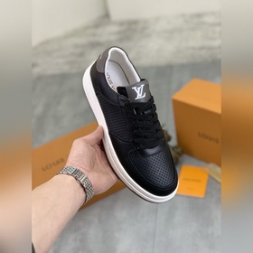【louis vuitton）牛皮沖孔 新款 lv路易威登 *—— lv經典潮鞋