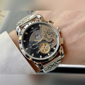 百達翡麗- PatekPhilippe 精品男士腕表  全新多功能設計，技藝精