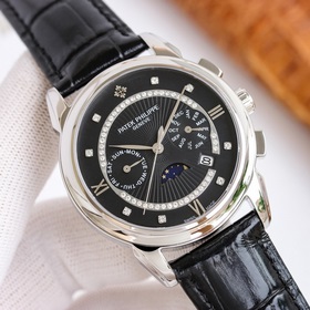 PP最新款式 百達翡麗Patek Philippe 搭配進口9100多功能機芯（