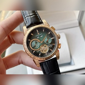 百達翡麗- PatekPhilippe 精品男士腕表  全新多功能設計，技藝精