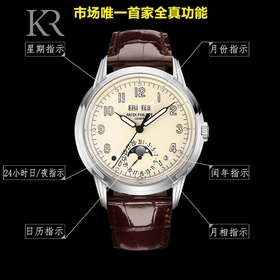 KR工廠耗時三年 打造頂級經典百達翡麗5320G-001超級複雜功能時計 40毫
