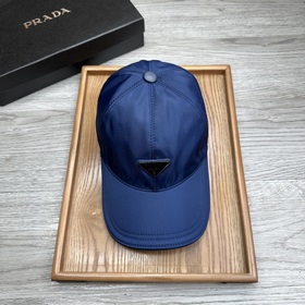 Prada。【超A品質】最新款！時尚潮流，高端做工！每一個帽子都是用心之作！牛津