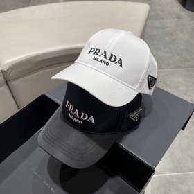 PRADA 普拉達 新品棒球帽 代購版本！時尚潮流，高端做工！非一般的品質，細節