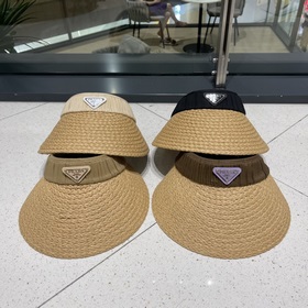 PRADA普拉達空頂發箍、折疊款遮陽帽