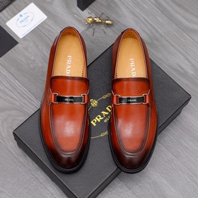 商品商标：PRADA「 普拉達 」正裝鞋正碼碼數： 38-44商品材料：精選