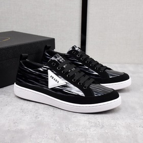 【普拉達·PRADA】 引爆全場！不斷創新的國際品牌 此款男士休閑鞋，原版版本，
