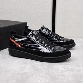【普拉達·PRADA】 引爆全場！不斷創新的國際品牌 此款男士休閑鞋，原版版本，