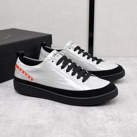 【普拉達·PRADA】 引爆全場！不斷創新的國際品牌 此款男士休閑鞋，原版版本，