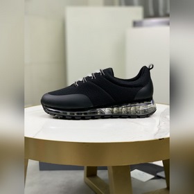 氣墊減震厚底潮牌（普拉達Prada）主推爆款，前衛百搭時尚男鞋私版開模，進口透氣