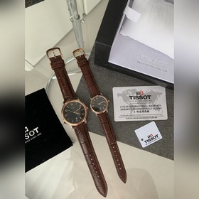 天梭TISSOT 全新卡森臻我系列情侶對表，劉亦菲黃曉明傾情代言。臻我 寓意每時