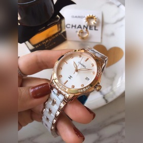 香奈兒CHANEL---蝴蝶 花開 優雅氣質陶瓷女士腕表，表殼獨具匠心的創意、輕