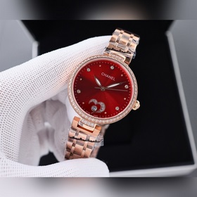 品牌：香奈兒- Chanel款式：新款女裝機械腕表機芯：進口西鐵城機械機