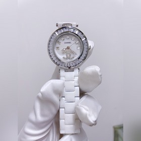 跑量款 香奈兒CHANEL 陶瓷系列 明星同款 采用進口優質陶瓷 表圈鑲嵌方形鑽