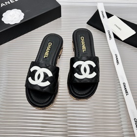 Chanel 香奈兒2023新品官網同步初夏 拖鞋！原版購入開發！材料水台材質