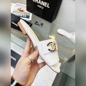 Chanel香奈兒2023小香C家涼拖系列 官網同步，經典高雅 ，随意穿搭  原