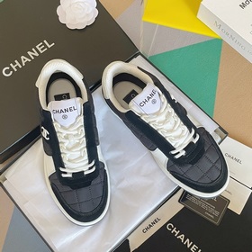 頂級版本chanel 香奈兒 23c 最新爆款 水鑽 熊貓 黑白 運動鞋 休閑