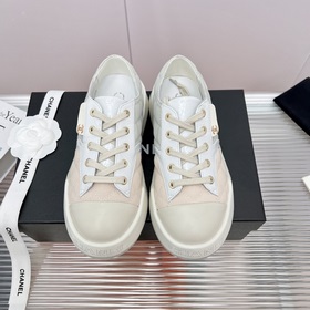 頂級版本chanel香奈兒——2023專櫃頂級休閑款運動鞋這款經典設計；鞋面多