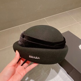 Dior迪奧2023秋冬新款鴨舌帽，不規則剪裁設計，百分百羊毛面料，頭圍57cm