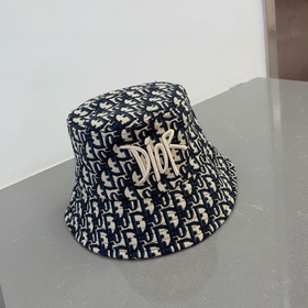 Dior迪奧新款漁夫帽，簡約大方款，暗紋提花設計，簡約風
