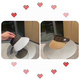 芬迪 FENDI 2023早春新抹原單爆款明星同款空頂帽 超級有質感 代購級别