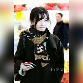 【原單】高尖端 古奇早春新品【GG标識雙層長巾】 高尖端産物 絕對令人尖叫的品質