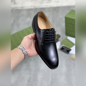 水染牛裡  【gucci】古馳高端經典男士正裝商務皮鞋，原單1：1正品貨！原版進