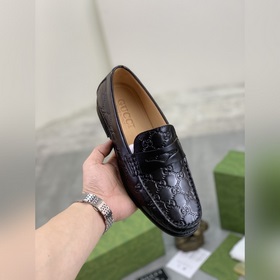 水染牛裡  【gucci】古馳高端經典男士正裝商務皮鞋，原單1：1正品貨！原版進