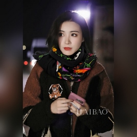 G家專櫃新款【GG邊飾花卉長巾】羊絨長巾 美翻了禦用殿堂級極品 新款專櫃在售 經