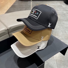 LouiVuittonLV 2023春夏新款專櫃新款路易威登家刺繡棒球帽，簡單大