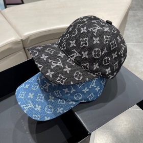 2023新款LV路易威登新款原單棒球帽，LV牛仔提花，專櫃1：1開模訂制，原版帆