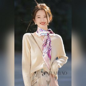 高端提花品質 專櫃同步 真心贊 驢家【L運動标識90】真絲方巾，LV Kit90