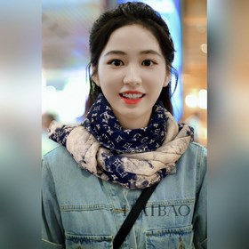 太贊了 頂級客供亮片銀線羊絨長巾，驢家新款 【L絢麗亮片長巾】頂級羊絨印花，展現