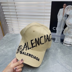 巴黎世家Balenciaga最新版本刺繡印花字母棒球帽，高品質定制！潮人必備最新