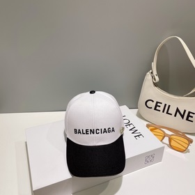 新品Balenciaga巴黎世家新款拼色棒球帽現貨秒發 簡約時尚超級無敵好看的