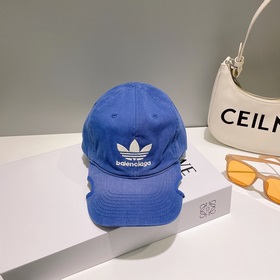 新品Balencia*a 巴黎世家聯名款新款棒球帽現貨秒發 簡約時尚超級無敵好