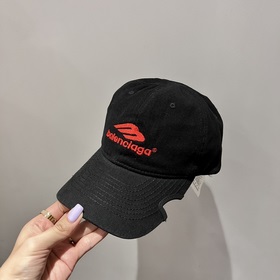 Balenciaga/巴黎世家 Gamer 刺繡賽車帽子2023新款春夏男女同款