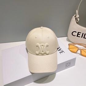 配防塵袋【CELINE賽琳】2023春夏款新款簡約棒球帽，新款出貨，大牌款超好搭