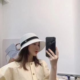 Chanel香奈兒原單 水桶帽 草帽 百搭時尚，經典簡約，官網新品