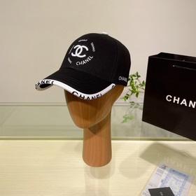 【CHANEL香奈兒】新款簡約刺繡logo棒球帽，新款出貨，大牌款超好搭配，趕緊