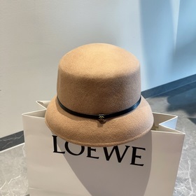 Chanel香奈兒盆帽，名媛風，百分百羊毛面料，黑 卡其 白，三色