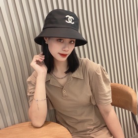 牆裂安利大家入手的一款哦 # CHANEL香奈兒專櫃新款刺繡漁夫帽原版1：1