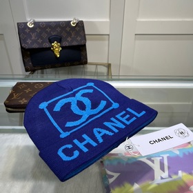 配防塵袋香奈兒CHANEL 羊絨羊毛品質針織帽，時尚好品質高端大氣，超柔軟！超