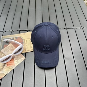 CHANEL 2023早春原單棒球帽，logo小香經典簡約，時尚休閑設計 跑量新