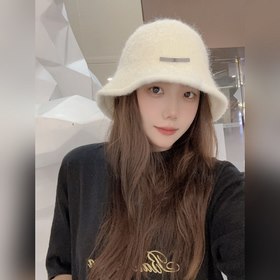 小香高級感桶帽水貂絨質感超好~氣質十足的小香風，秋冬必入款