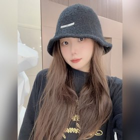小香高級感桶帽水貂絨質感超好~氣質十足的小香風，秋冬必入款