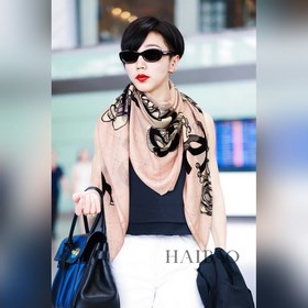 新款  小香【飾山茶花方巾140】羊絨方巾 搶 VIP推薦  下手一定要快【高端