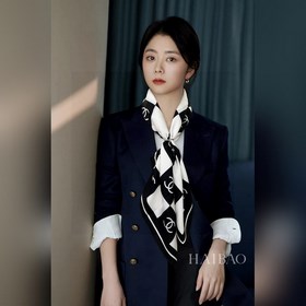 【小香棋盤格90】真絲方巾 搶 VIP推薦  下手一定要快【高端 大愛 女人尤物
