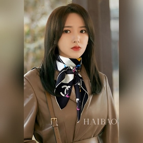 【小香彩色徽标90】真絲方巾 搶 VIP推薦  下手一定要快【高端 大愛 女人尤