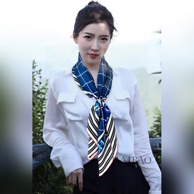 【小香網狀印花90】真絲方巾 搶 VIP推薦  下手一定要快【高端 大愛 女人尤